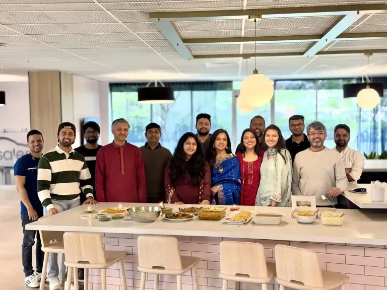 Our team enjoying Diwali celebrations!
