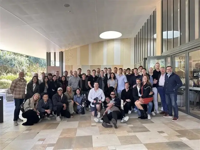 Our team coming together at our annual conference